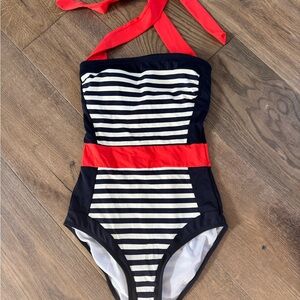 Boden Nautical Striped Women’s Swimwear